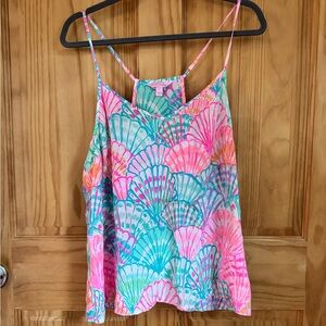 Lilly Pulitzer Silk Tank XL